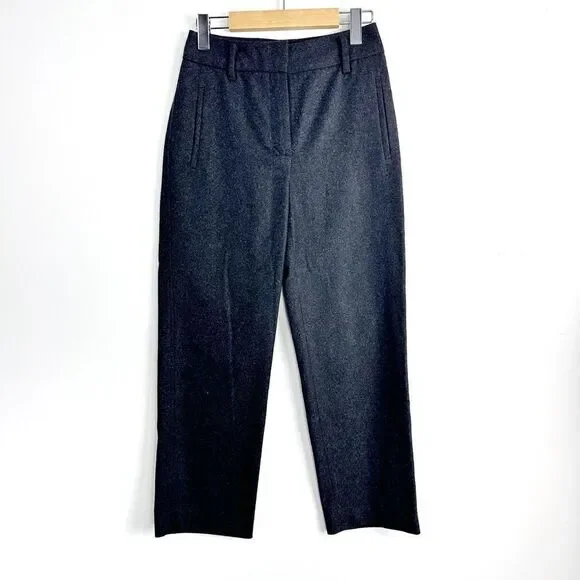Aritzia Wilfred tie-front wool ankle trouser Sz 0 - Picture 4 of 16